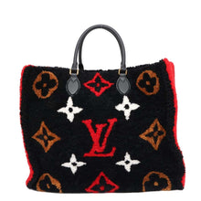 将图像加载到图库查看器中，LOUIS VUITTON Onthego Noir/Red M55421 Monogram / Teddy Size GM
