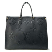 将图像加载到图库查看器中，LOUIS VUITTON Onthego Noir M44925 Monogram Empreinte Leather Size GM
