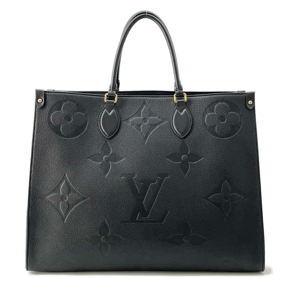 LOUIS VUITTON Onthego Noir M44925 Monogram Empreinte Leather Size GM