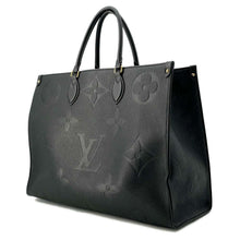 将图像加载到图库查看器中，LOUIS VUITTON Onthego Noir M44925 Monogram Empreinte Leather Size GM
