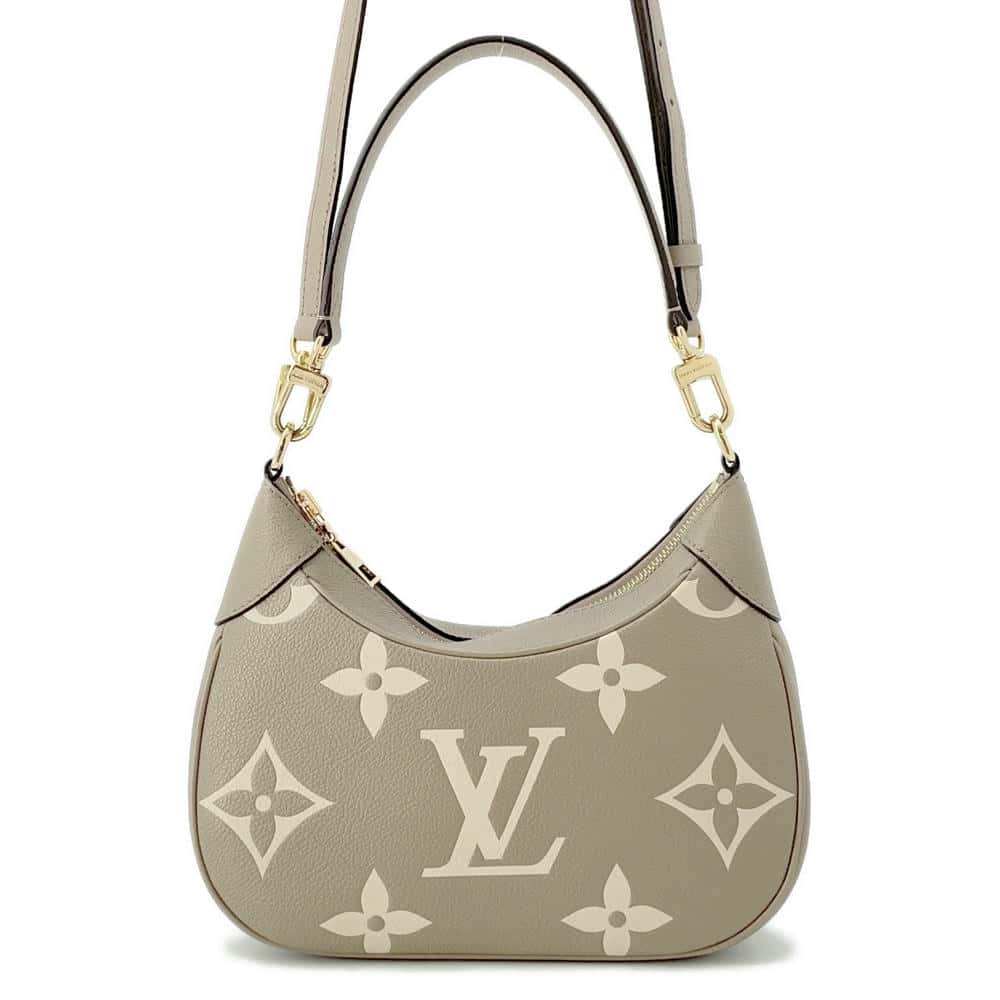 LOUIS VUITTON Bagatelle Beige M46112 Monogram Empreinte Leather Size NM