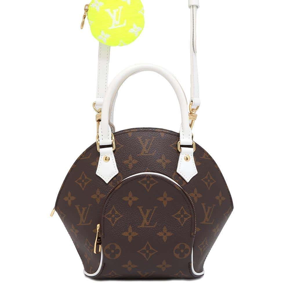 LOUIS VUITTON Ellipse Brown/White/YellowM20752 Monogram Size BB