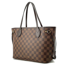 将图像加载到图库查看器中，LOUIS VUITTON Neverfull Brown N40600 Damier Ebene Canvas Size PM
