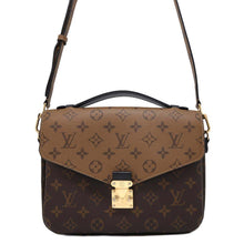 将图像加载到图库查看器中，LOUIS VUITTON Pochette Metis Noir M44876 Monogram Reverse Canvas Size MM
