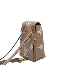 将图像加载到图库查看器中，LOUIS VUITTON Tiny Backpack Beige M80738 Bicolor Monogram Empreinte Leather
