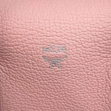 将图像加载到图库查看器中，MCM 2wayHandbag PinkMWT6AMA04PE001 Leather
