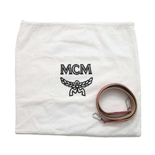 将图像加载到图库查看器中，MCM 2wayHandbag PinkMWT6AMA04PE001 Leather
