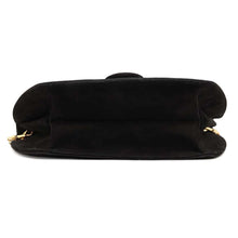 Load image into Gallery viewer, TIFFANY&amp;Co. ChainShoulder Bag Black suede
