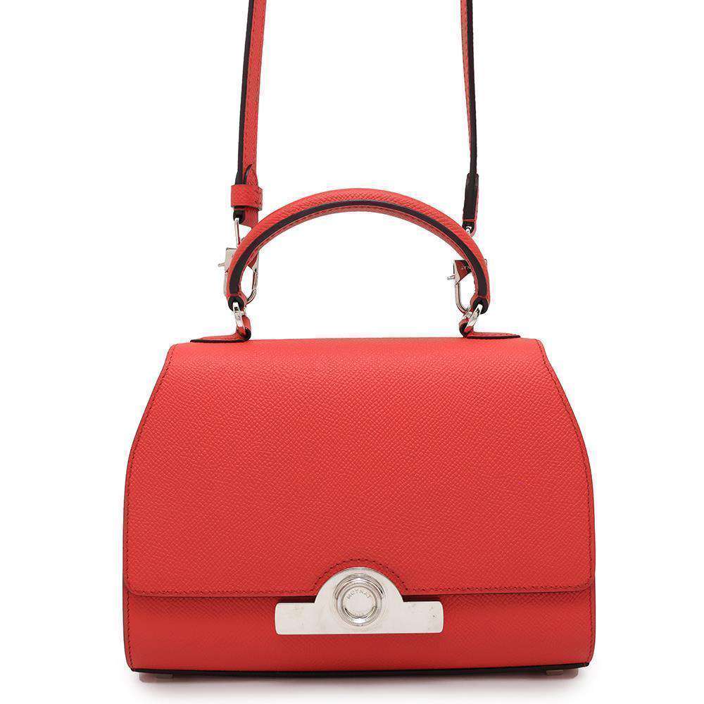 MOYNAT Moynat Regine Shoulder Bag Red Leather Size BB