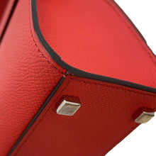 将图像加载到图库查看器中，MOYNAT Moynat Regine Shoulder Bag Red Leather Size BB
