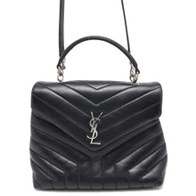 Load image into Gallery viewer, SAINT LAURENT PARIS Loulou Black529735 Leather
