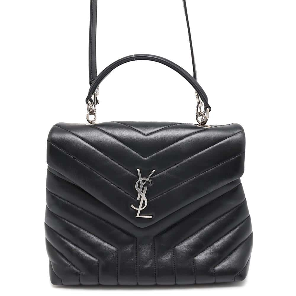 SAINT LAURENT PARIS Loulou Black529735 Leather