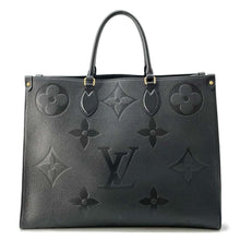 将图像加载到图库查看器中，LOUIS VUITTON Onthego Noir M44925 Monogram Empreinte Leather Size GM
