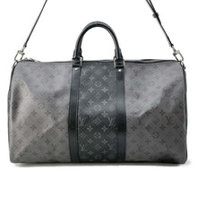 Load image into Gallery viewer, LOUIS VUITTON Keepall Bandouliere NoirM45392 Monogram Eclipse Reverse Size 50
