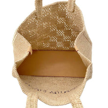 Load image into Gallery viewer, LOUIS VUITTON Summer Shopper Tote NaturalBeigeM25008 Damier・Raffia Size MM
