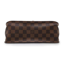 将图像加载到图库查看器中，LOUIS VUITTON Beaumarche NoirN40146 Damier Ebene Canvas Grain Leather
