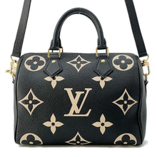 将图像加载到图库查看器中，LOUIS VUITTON Speedy Bandouliere Red M58947 Bicolor Monogram Empreinte Leather Size 25
