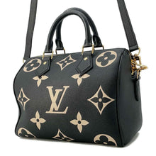 Load image into Gallery viewer, LOUIS VUITTON Speedy Bandouliere RedM58947 Bicolor Monogram Empreinte Leather Size 25
