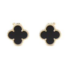 将图像加载到图库查看器中，Van Cleef &amp; Arpels Vintage Alhambra EarringVCARA44200 18K Yellow Gold
