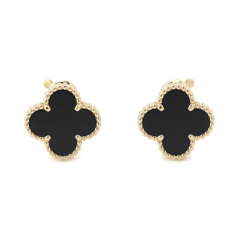 Van Cleef & Arpels Vintage Alhambra EarringVCARA44200 18K Yellow Gold