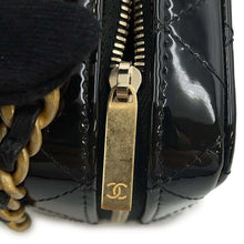 Load image into Gallery viewer, CHANEL Chain Vanity Black AP2874 Patent Calf Leather
