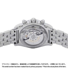 将图像加载到图库查看器中，BREITLING Chronomat JSP Japan Limited Edition 500 pieces W44mm Stainless Steel Blue Dial AB01153A1B1A1
