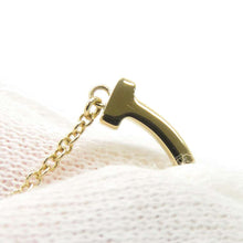 Load image into Gallery viewer, TIFFANY&amp;Co. T Smile Pendant Mini 62617683 18K Yellow Gold
