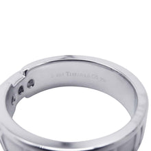 将图像加载到图库查看器中，TIFFANY&amp;Co. Atlas ring 3P diamond Size #12 18K White Gold
