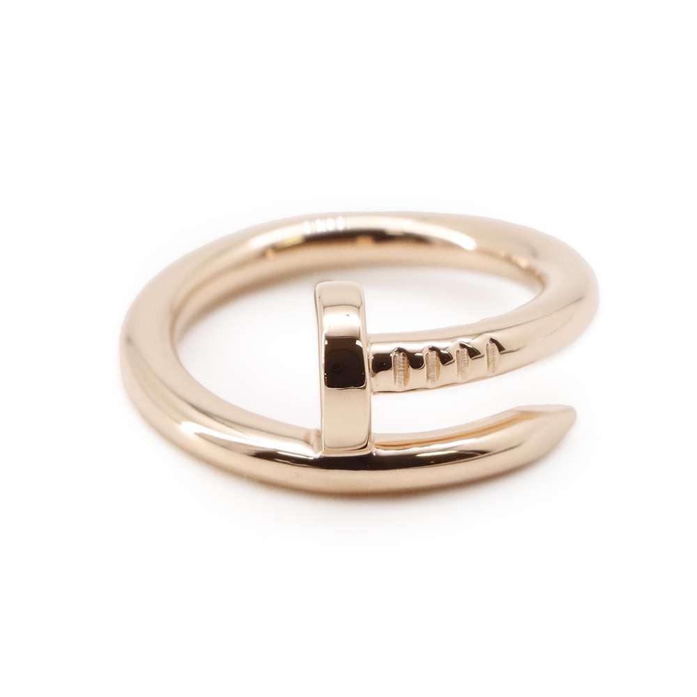 CARTIER Juste Un Clou Ring Size 52/#12 B4092500 18K Pink Gold