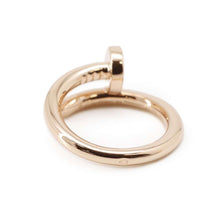 将图像加载到图库查看器中，CARTIER Juste Un Clou Ring Size 52/#12 B4092500 18K Pink Gold
