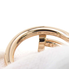 将图像加载到图库查看器中，CARTIER Juste Un Clou Ring Size 52/#12 B4092500 18K Pink Gold
