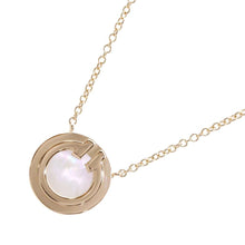 Load image into Gallery viewer, TIFFANY&amp;Co. T TWO Circle Shell Necklace 18K Pink Gold
