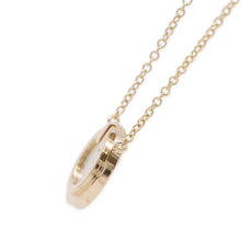 将图像加载到图库查看器中，TIFFANY&amp;Co. T TWO Circle Shell Necklace 18K Pink Gold
