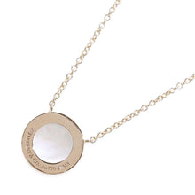 Load image into Gallery viewer, TIFFANY&amp;Co. T TWO Circle Shell Necklace 18K Pink Gold
