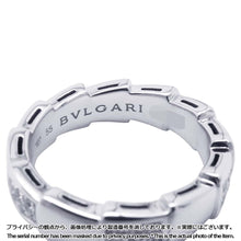 将图像加载到图库查看器中，BVLGARI Serpenti Viper Earring Size #55/15 18K White Gold
