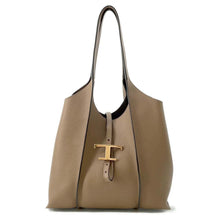 Load image into Gallery viewer, TOD’S Timeless Shopping Bag Brown XBWTSBA0200 Leather Size Small
