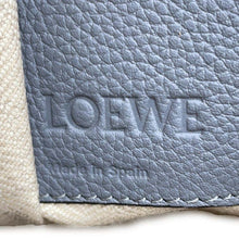 将图像加载到图库查看器中，LOEWE hammock Gray Leather Size Small
