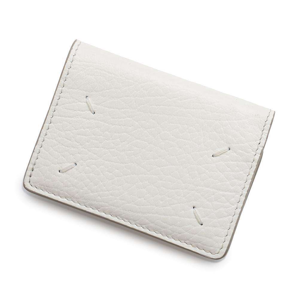 Maison Margiela Maison Margiela Trifold Wallet WhiteS36UI0416 Leather