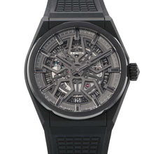 Load image into Gallery viewer, ZENITH Defy Classic W41mm Ceramic Rubber skeleton Dial 49.9000.670/77.R782
