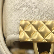 Load image into Gallery viewer, CHANEL Matelasse Coin Motif ChainShoulder Bag White AS2222 Lambskin
