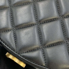 Load image into Gallery viewer, CHANEL Chain vanity bag Black Lambskin
