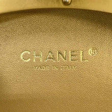 Load image into Gallery viewer, CHANEL Chain vanity bag Black Lambskin
