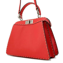 Load image into Gallery viewer, FENDI Peekaboo ICYU Selleria Red 8BN321 Leather Size Medium
