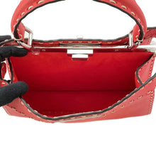 Load image into Gallery viewer, FENDI Peekaboo ICYU Selleria Red 8BN321 Leather Size Medium
