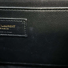 将图像加载到图库查看器中，SAINT LAURENT PARIS Envelope ChainShoulder Bag Black 600185 Calf Leather Size Medium
