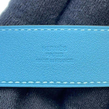 Load image into Gallery viewer, HERMES Kelly Twist Bracelet Size T2 New Blue Jean Swift Leather
