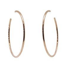 Load image into Gallery viewer, TIFFANY&amp;Co. Hoop Earrings 18K Pink Gold
