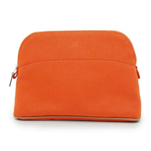 将图像加载到图库查看器中，HERMES Bolide Pouch Orange Cotton100% Size MM
