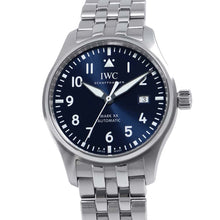 Load image into Gallery viewer, IWC Pilot&#39;s Watch Mark XX W40mm Stainless Steel Blue Dial IW328204
