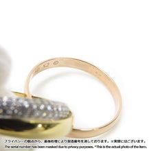 将图像加载到图库查看器中，CARTIER Trinity Ring Small Model Semi-Pavé Size 52/#12 K18YG K18PG K18WG
